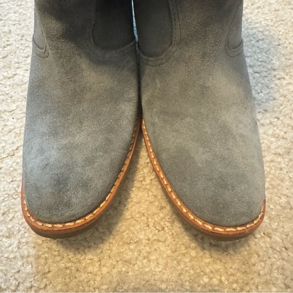 Matisse gray suede heeled bootie - Picture 3 of 7